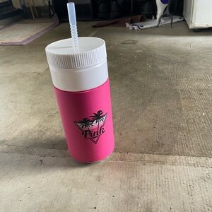 Victoria's Secret Pink Tumbler with Straw